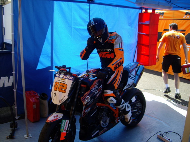 pilota Francesco Trimarco moto