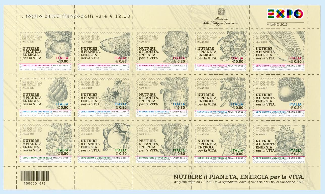 francobolli expo soggetti serie