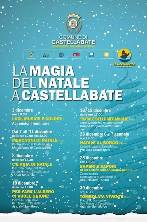 natale 2016 castellabate cartellone eventi