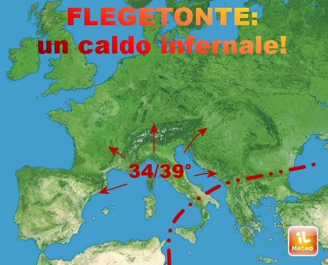 caldo infernale flegetonte