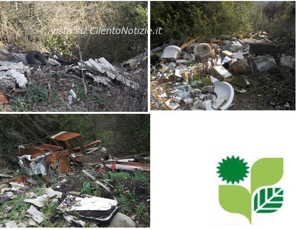 esposto discarica nel cilento