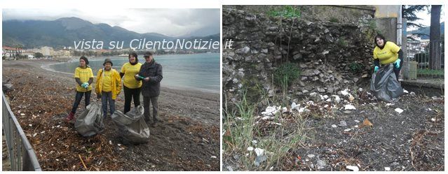 bonifica spiaggia sapri