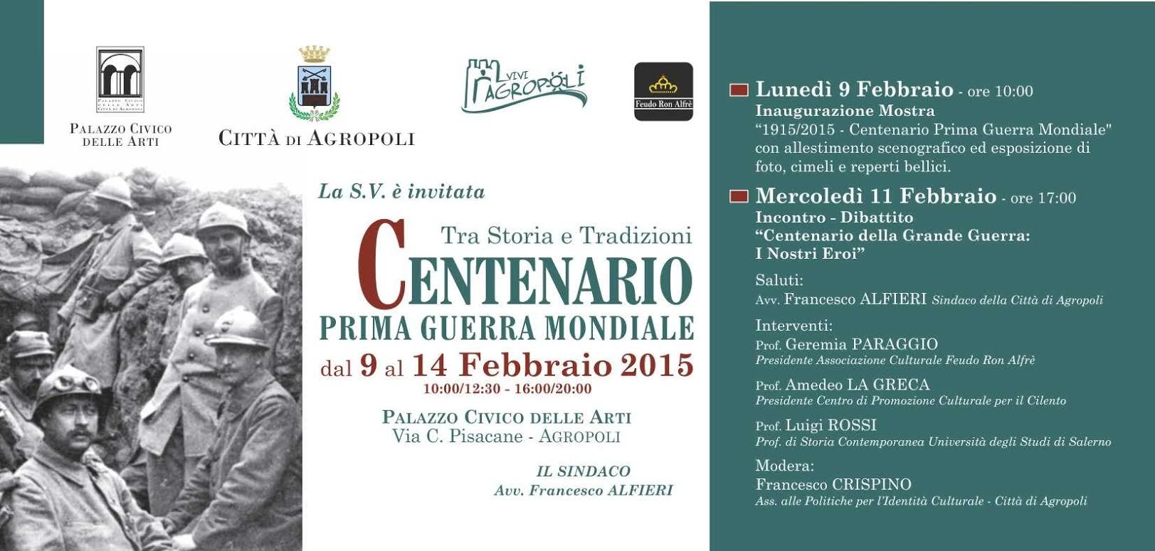 centenario prima guerra mondiale