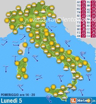 torna la primavera meteo
