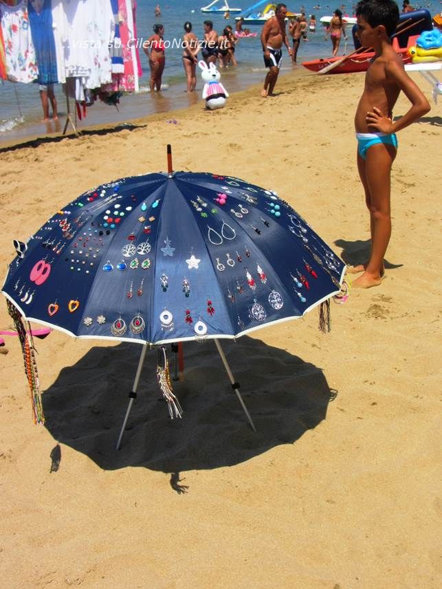 vendita sull ombrellone