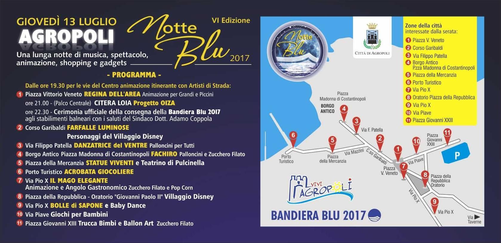 notte blu agropoli