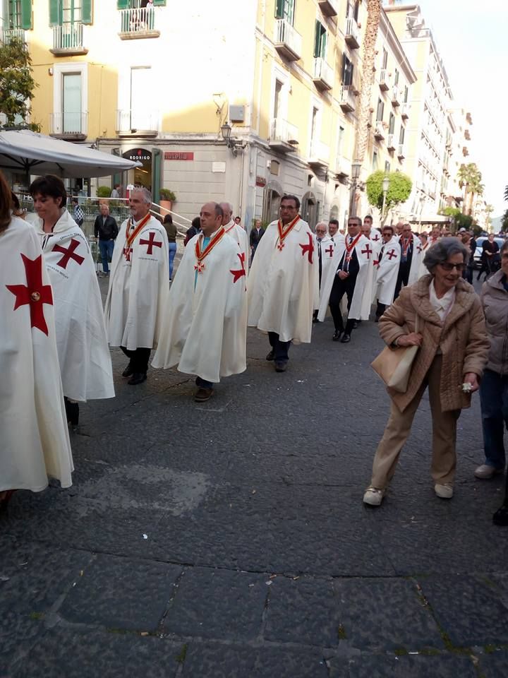 processione cavalieri templare cilento