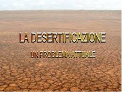 desertificazione italia