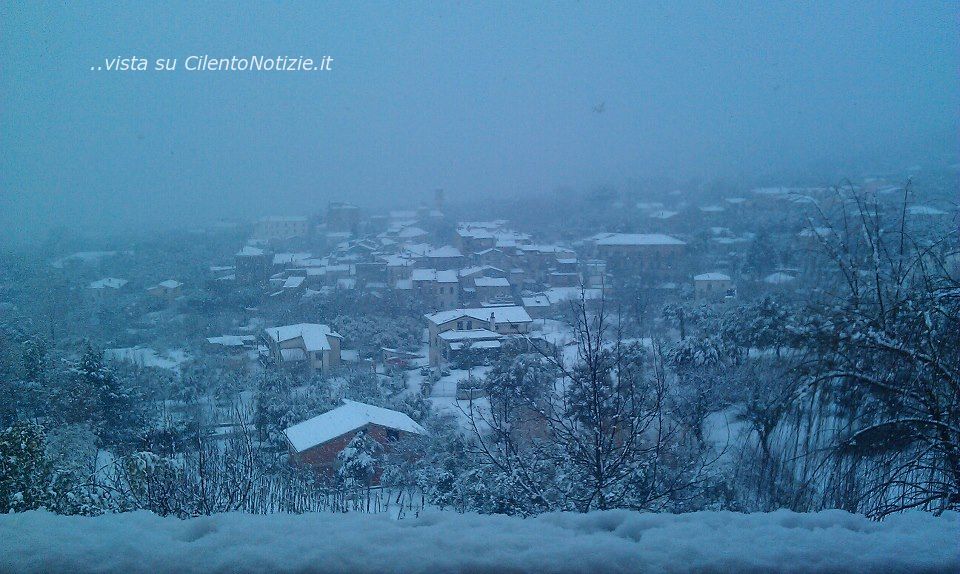 neve a massa di Vallo della Lucania