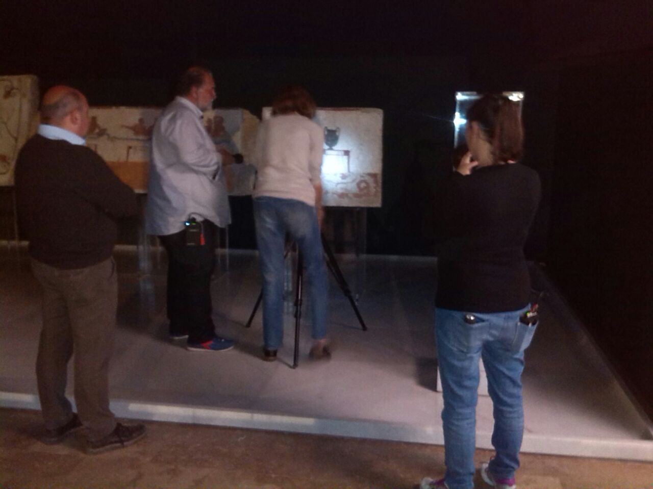 indagini tomba del tuffatore paestum