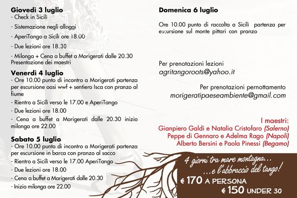 eventi 2014 estate morigerati