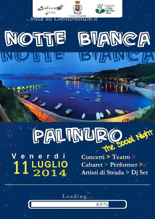 notte bianca palinuro