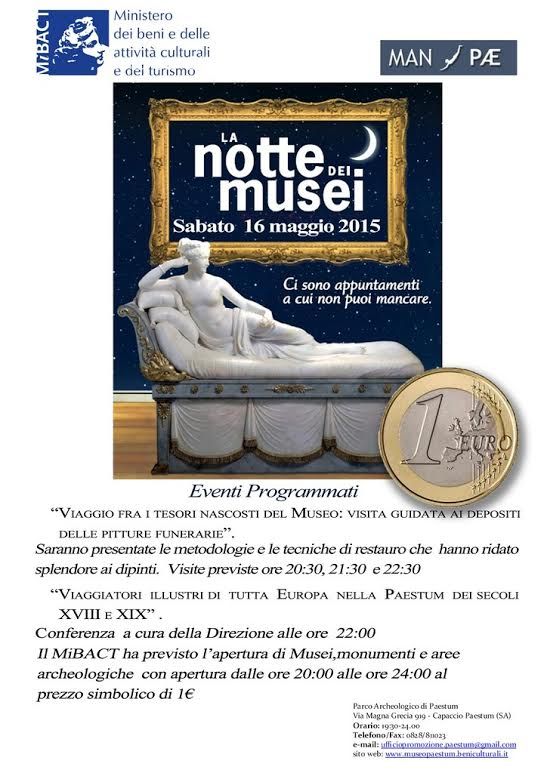notte dei musei 2015