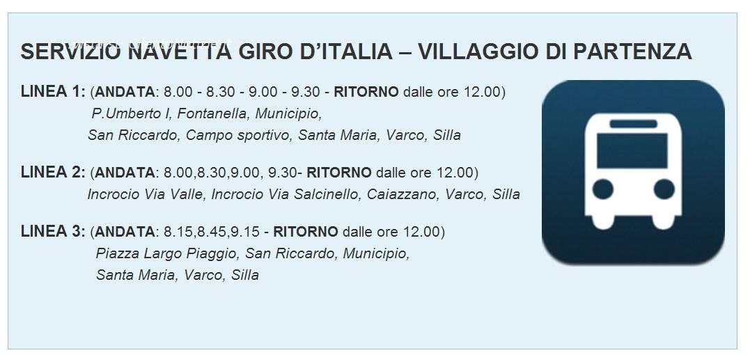 servizio navetta giro