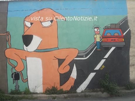 cani abbandonati campagna sapri