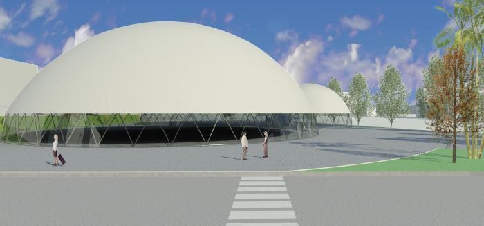 vista laterale parco eventi