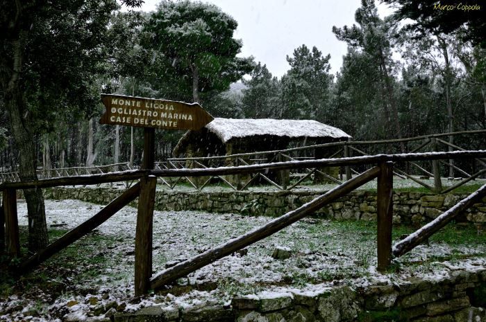 neve a Licosa Castellabate