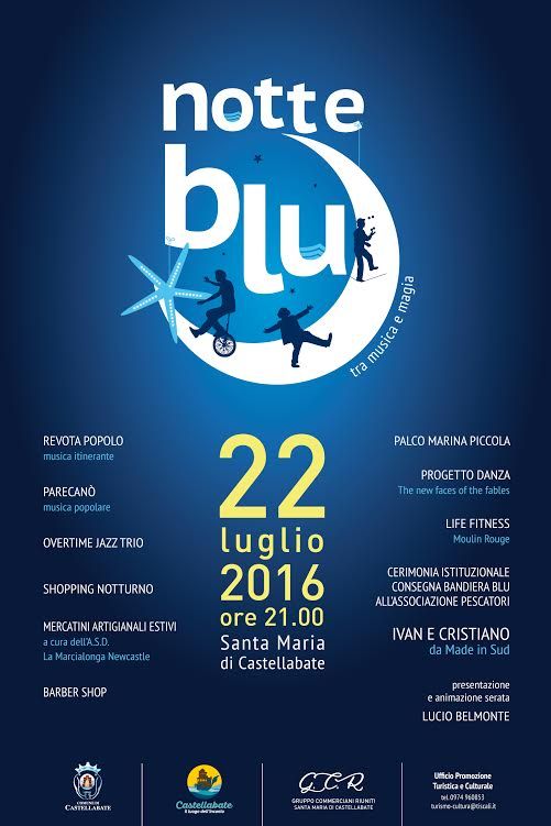 notte blu locandina 2016