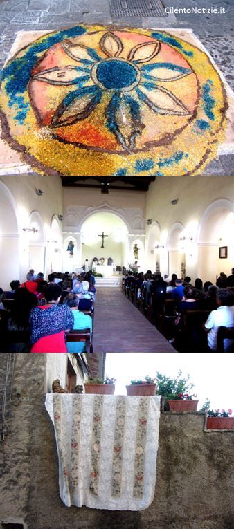 infiorata al corpus domini torchiara