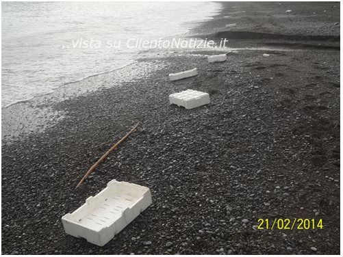 polistirolo dal mare
