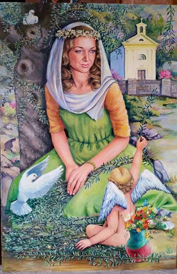 quadro madonna della pace