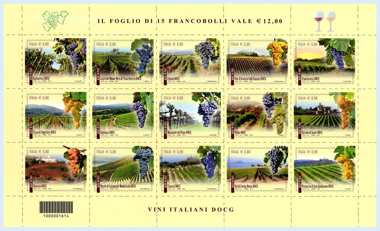 francobolli vini tialiani docg