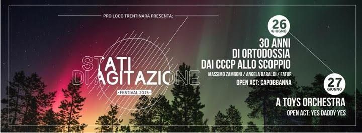 stati di agitazione festival