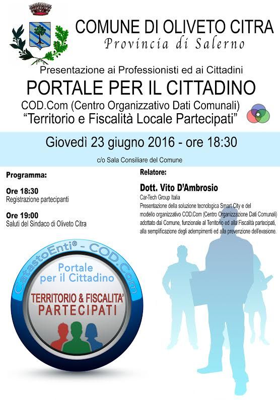 portale cittadino locandina