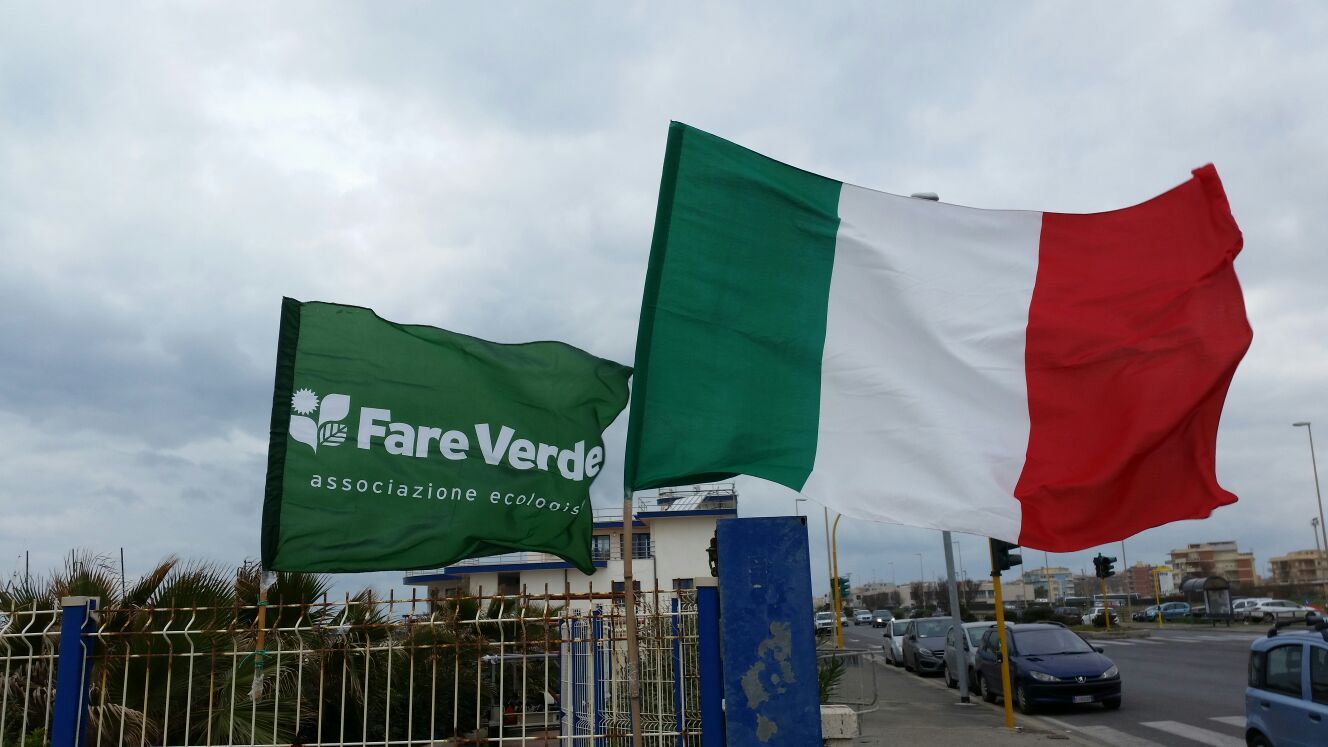 fare verde bandiera