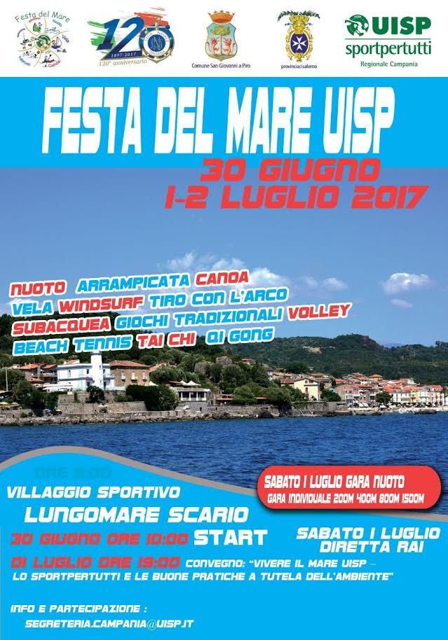 locandina festa del mare scario