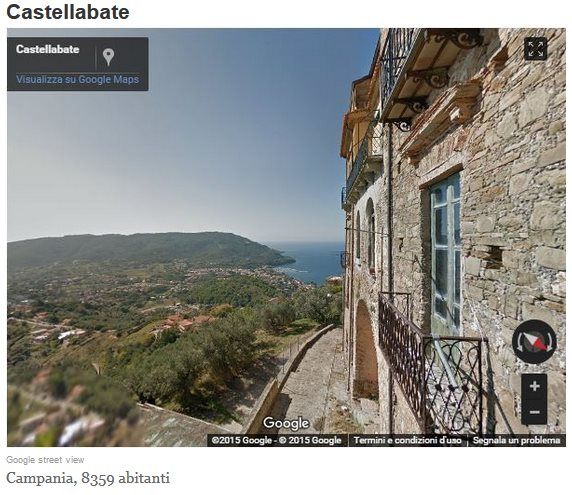 Castellabate google maps street view