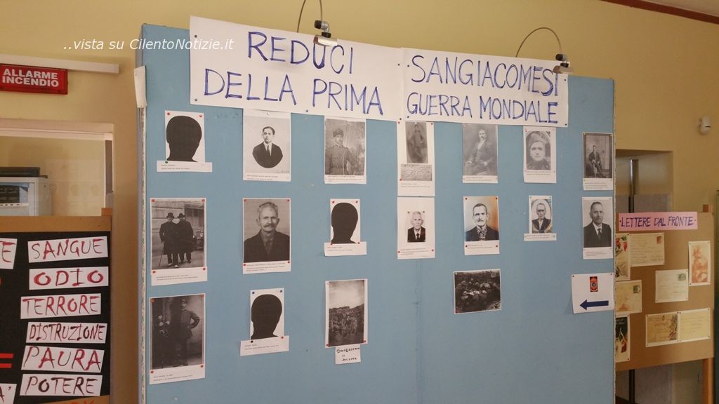 mostra per i caduti prima guerra mondiale