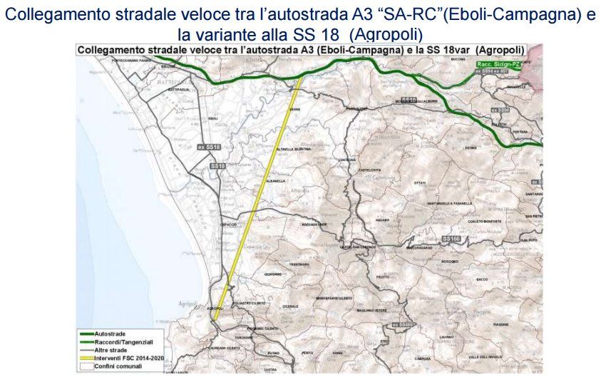 collegamento agropoli autostrada a3