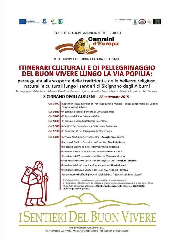 passeggiata sicignano