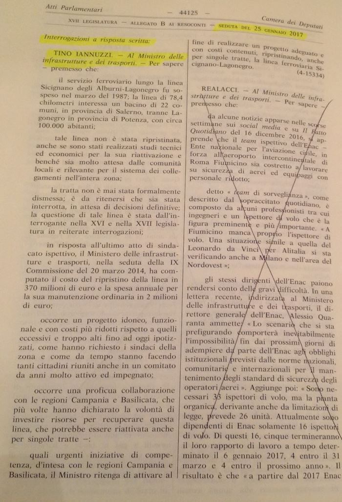 interrogazione iannuzzi