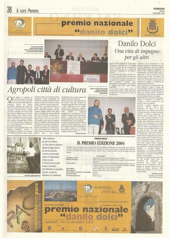 danilo dolci agropoli cultura