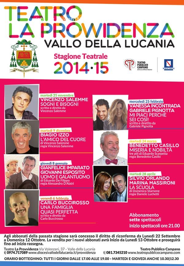 teatro provvidenza 2014 programma