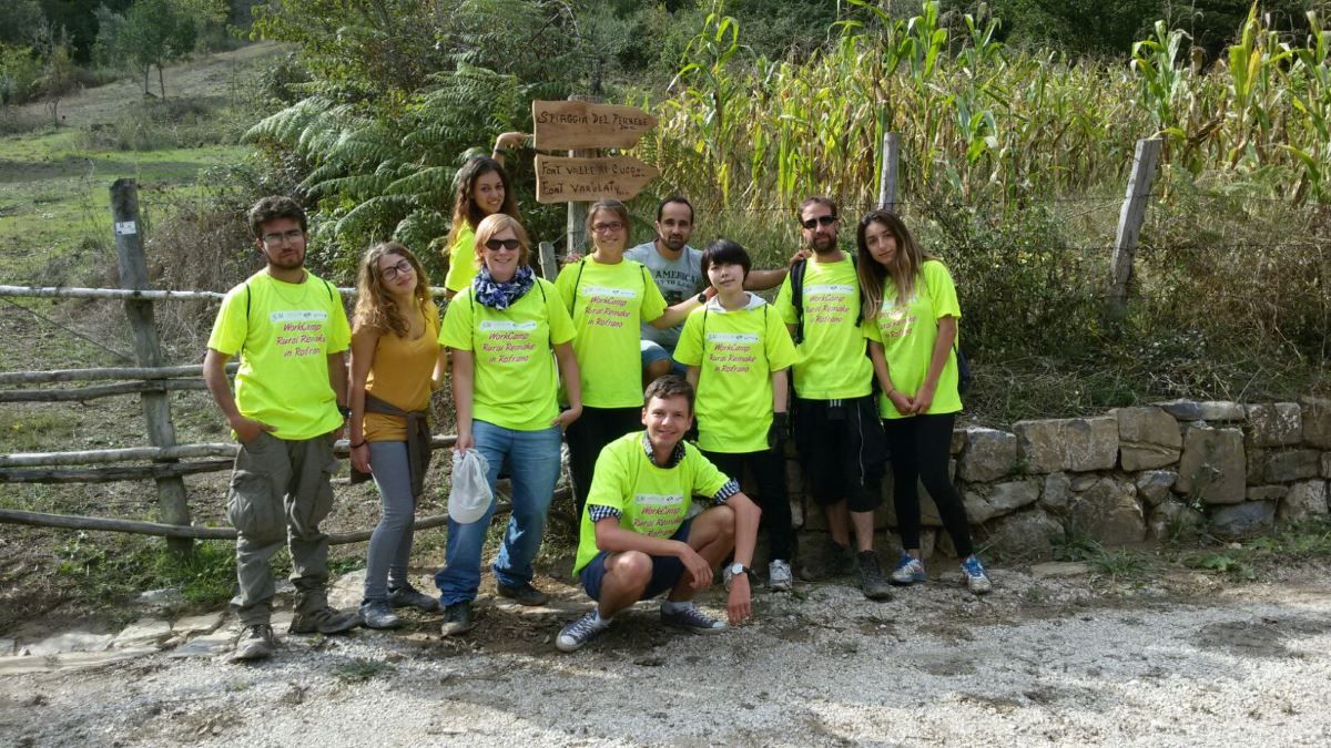 giovani volontari a rofrano