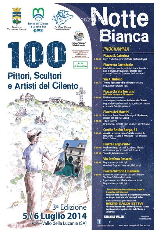 notte bianca vallo della lucania