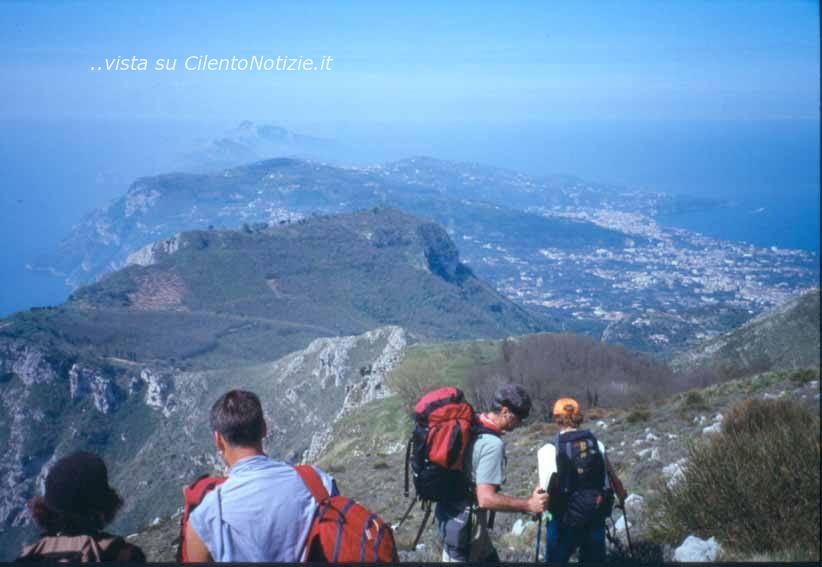 trekking monti lattari