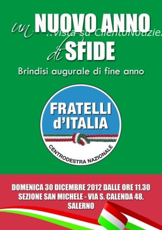 simbolo fratelli d'Italia Crosetto meloni