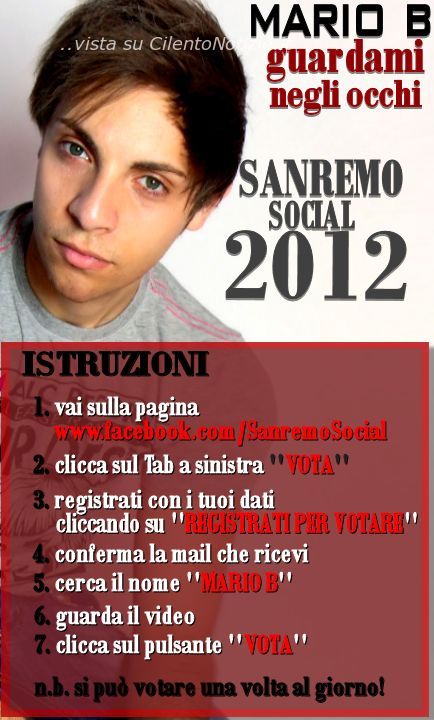 istruzioni voto sanremosocial mario b