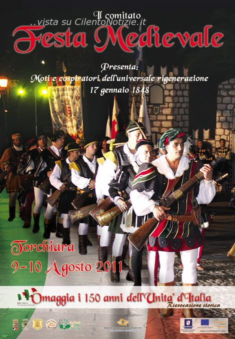 Torchiara festa medievale moti garibaldini