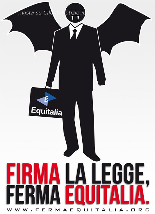 casapound salerno contro equitalia