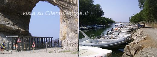 foce mingardo e arco naturale