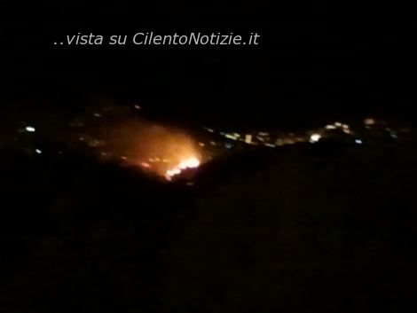 incendio cilento agropoli