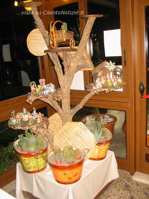 albero presepe a castellabate