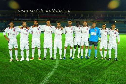 Gelbison Calcio formazione contro il Cosenza