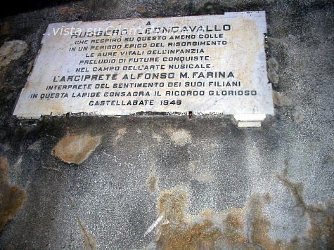 lapide ruggiero leoncavallo