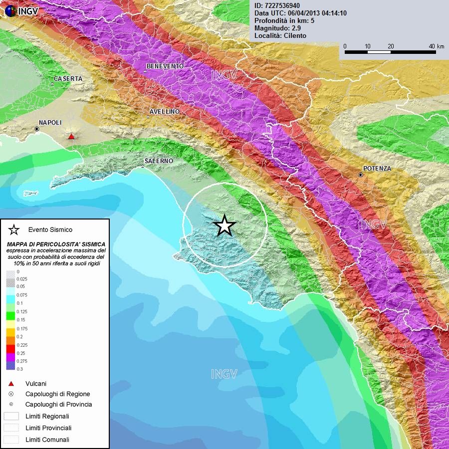 terremoto cilento del 06042013